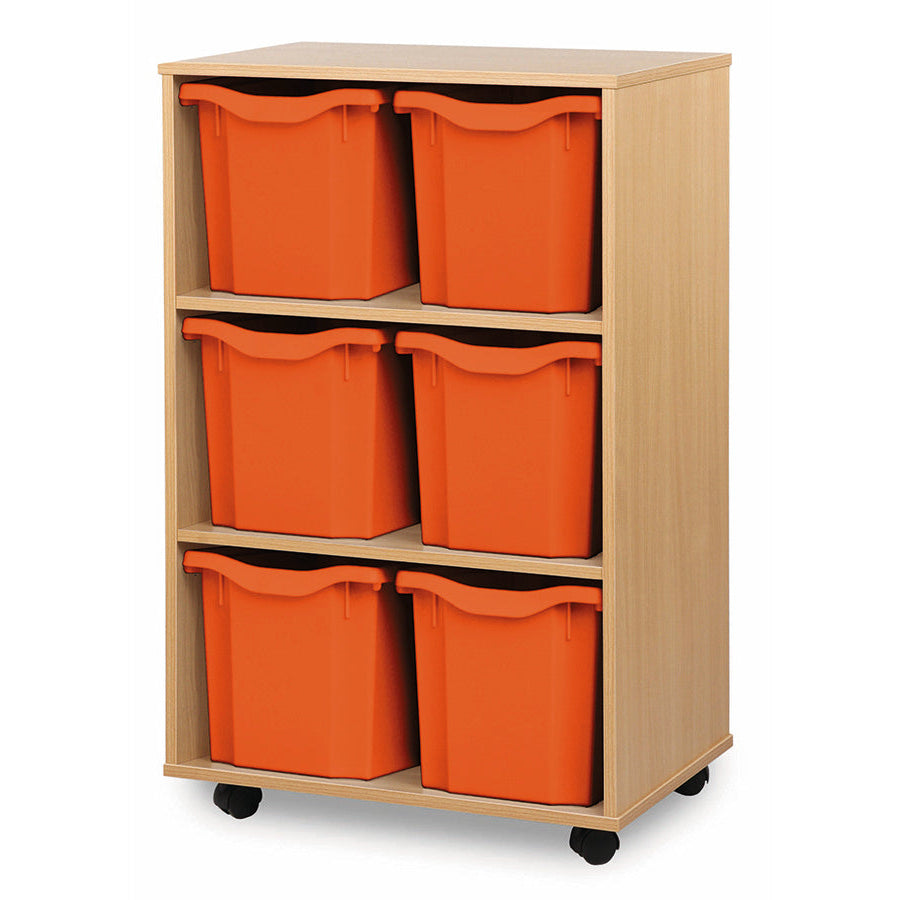 6 Quad Tray Unit - Vertical