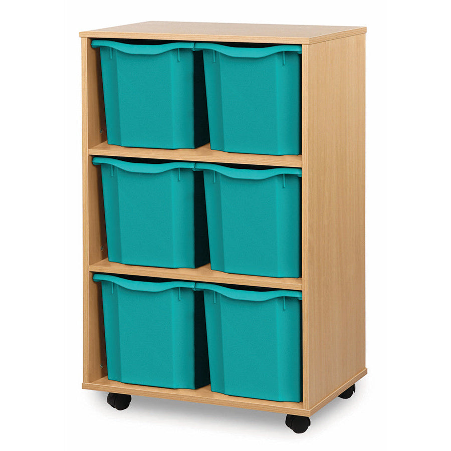 6 Quad Tray Unit - Vertical
