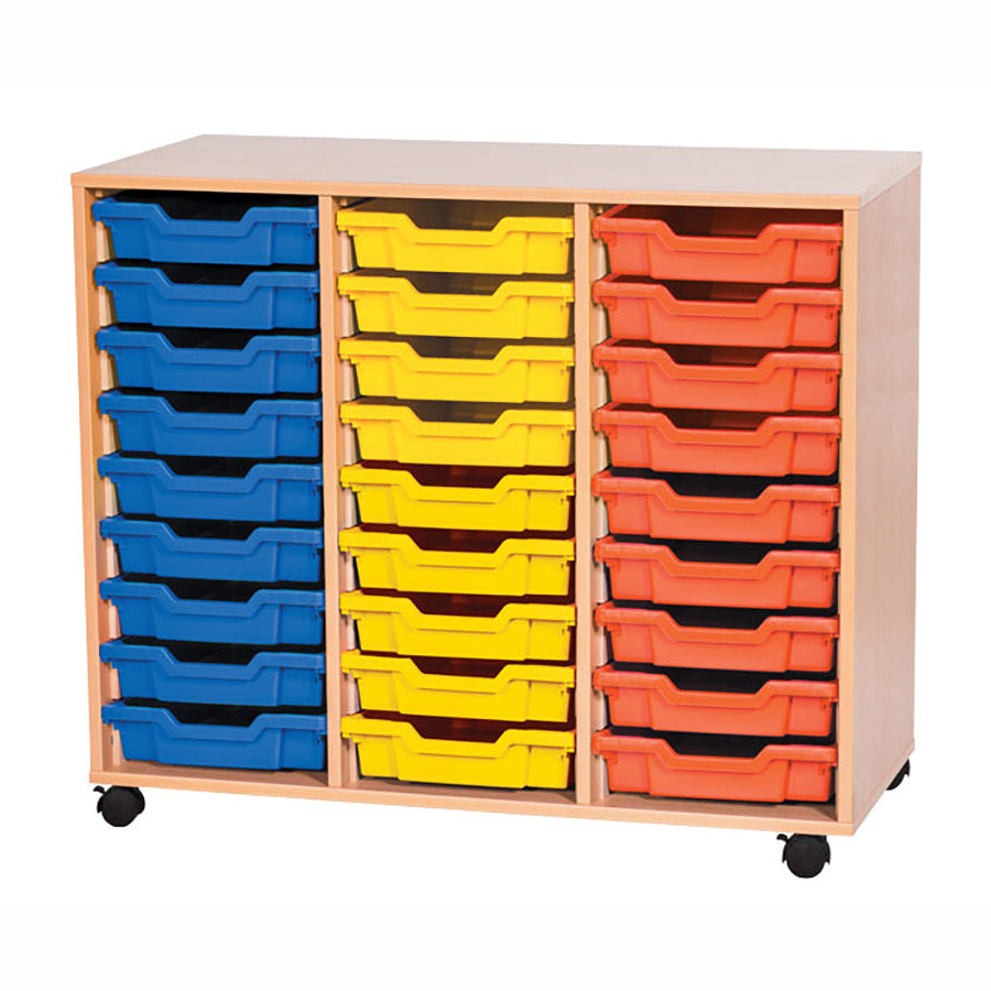 Smart Storage 27 Shallow Tray Triple Unit