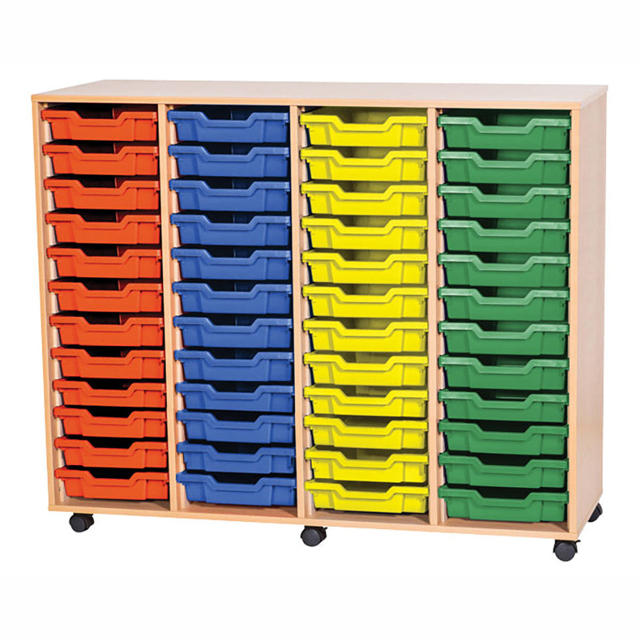 SMART STORAGE-48 SHALLOW TRAY QUAD MOBILE UNIT