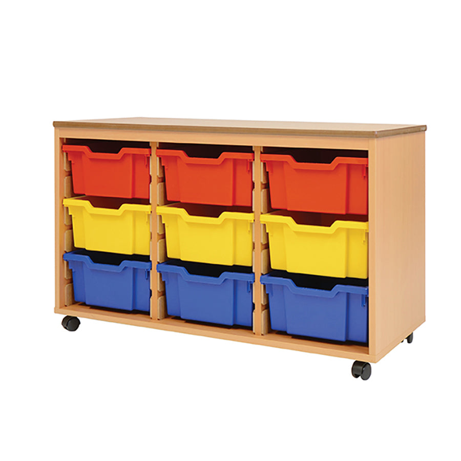 Bergen Mobile 9 Deep Tray Unit
