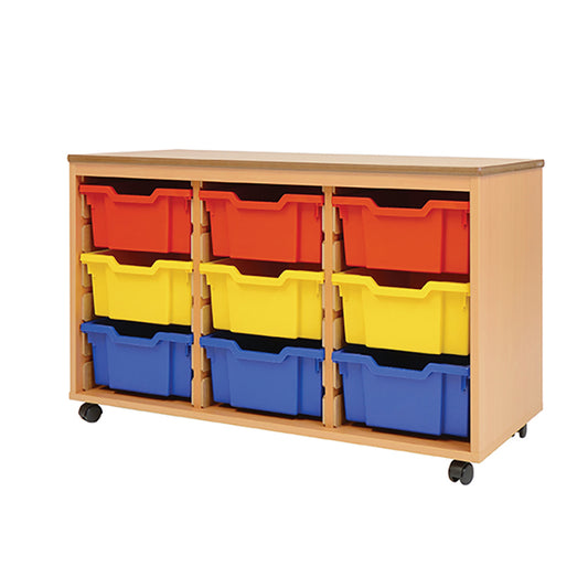 Bergen Mobile 9 Deep Tray Unit