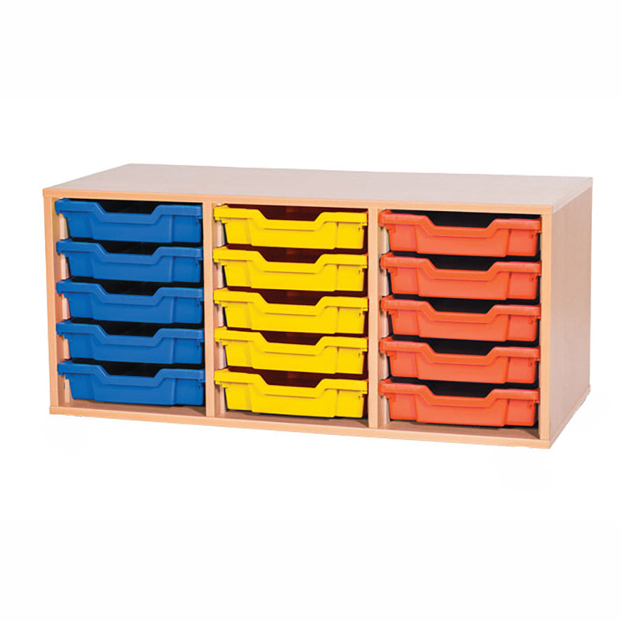 Smart Storage 15 Shallow Tray Triple Unit