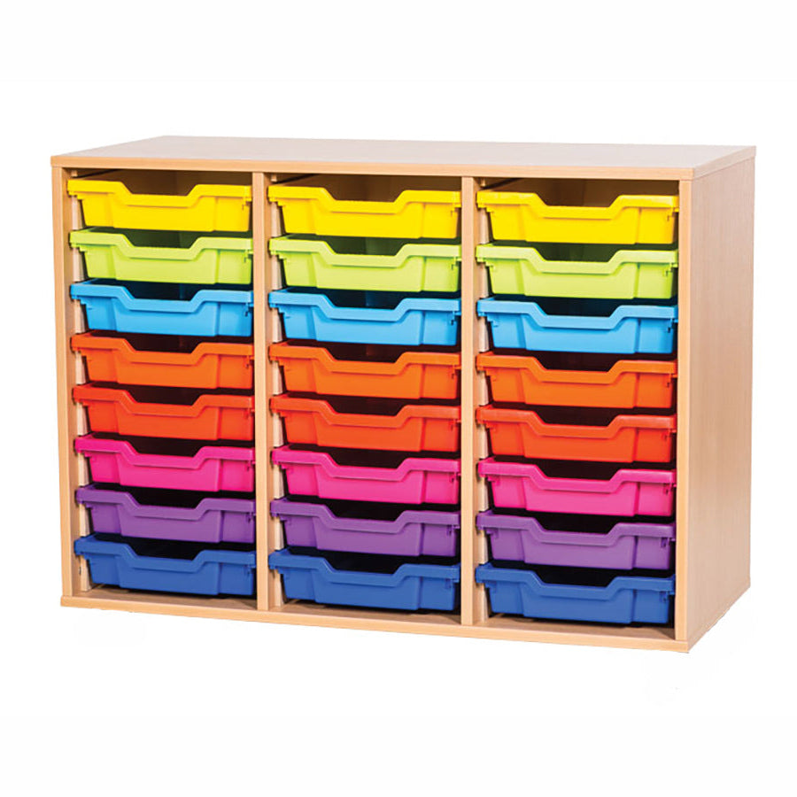 Smart Storage 24 Shallow Tray Triple Unit