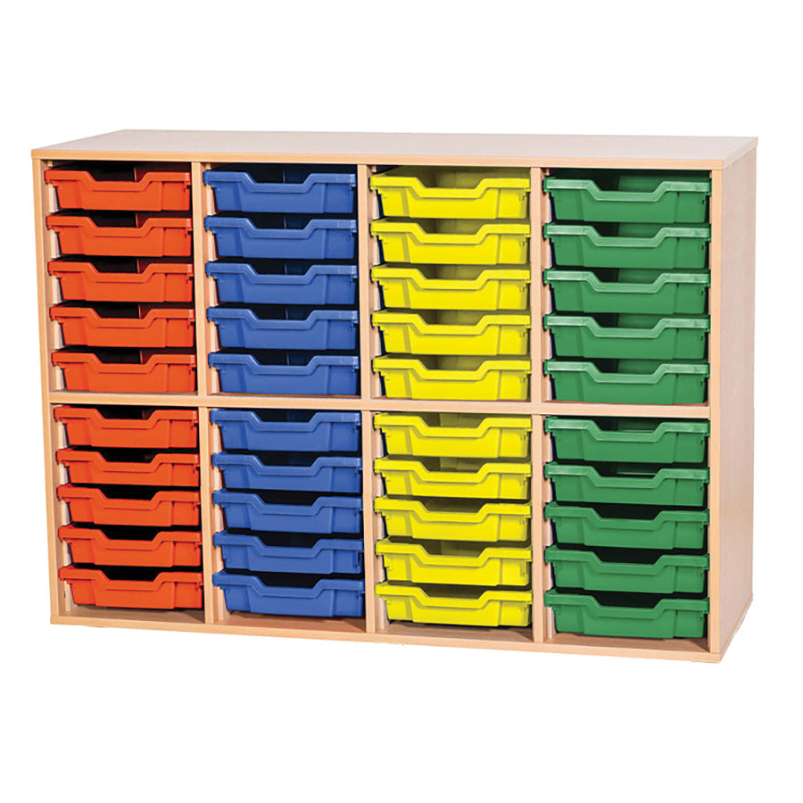 Smart Storage 40 Shallow Tray Quad Unit
