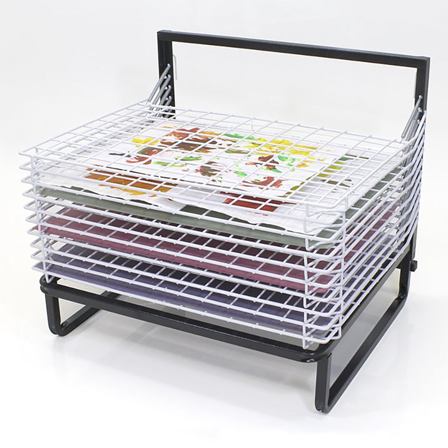 Drying Rack - Free Standing Spring Loaded (10 Shelf)