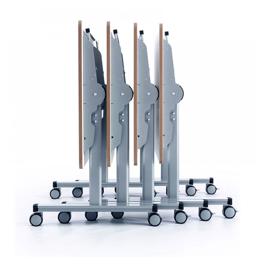 Scrum Trapezoidal Flip-Top Table