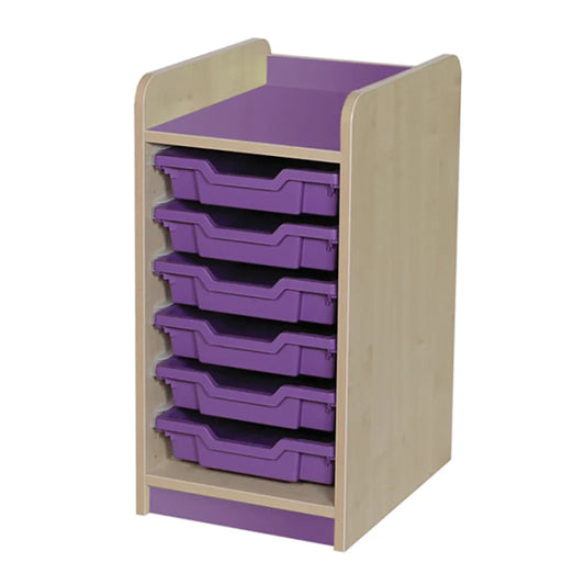 KubbyClass® - 6 Shallow Tray Single Unit