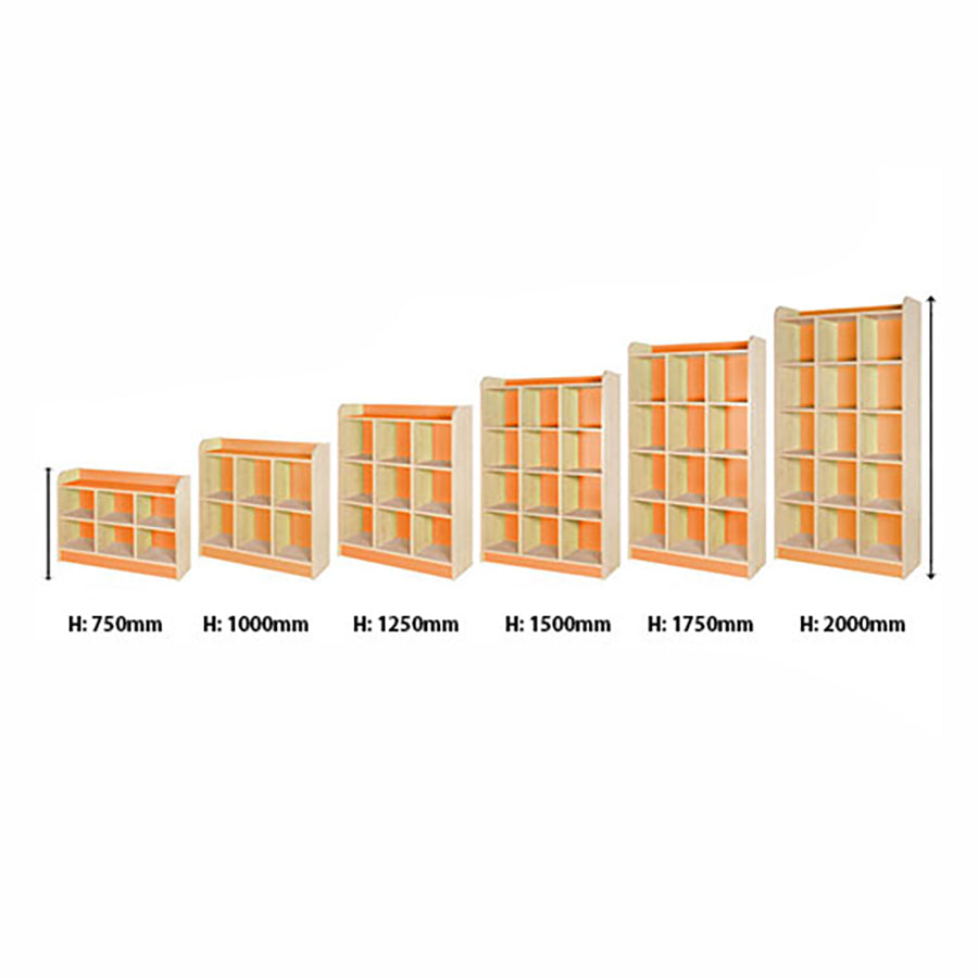 Kubbyclass® Triple Column Storage Cubes (6 Heights)