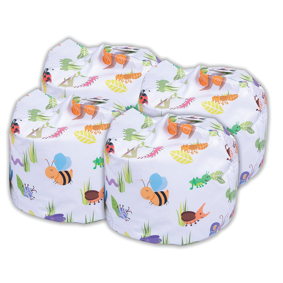 Mini-Beast Pack Of 4 Nature Theme Classroom Toddler Bean Bags