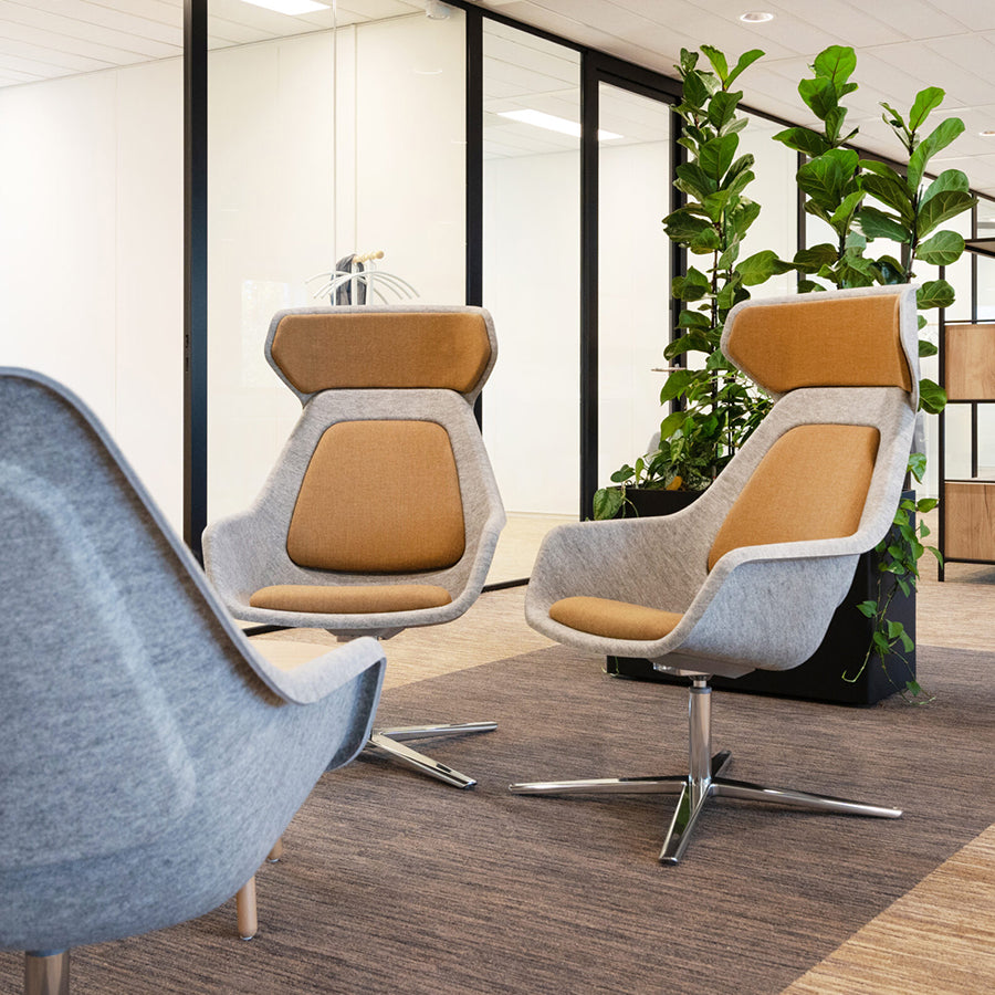Felt Relax Four Star Frame Chair