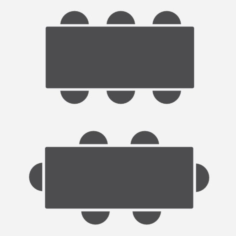 Zown Sharp Fold In Half Rectangular Table