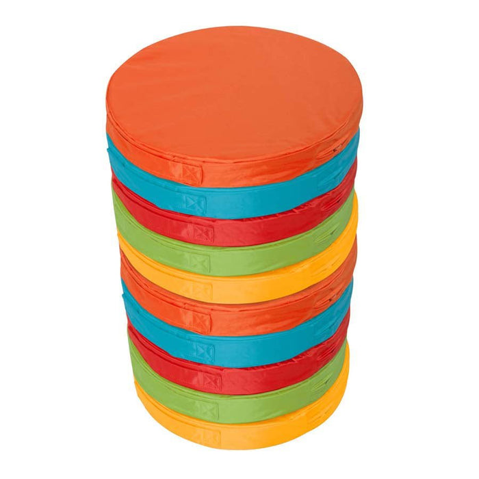 Foam Carry Cushions Multi (Bag Of 10)