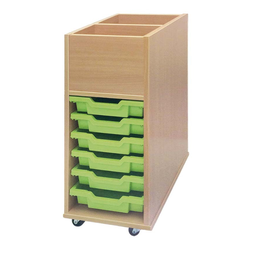 6 Gratnells Tray Kinder Library Unit