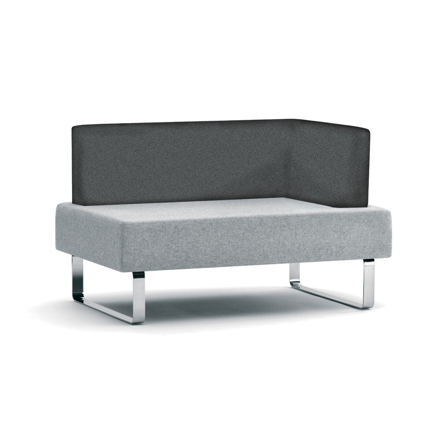 Intro Double Chair with Left Hand Arm Rest