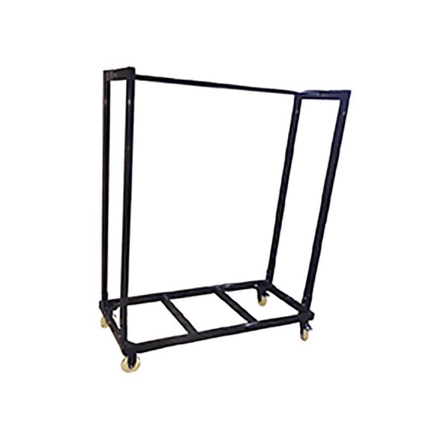 Folding Exam Desk Trolley Black 50