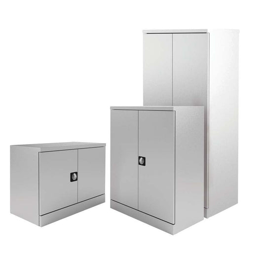 Kontrax Cupboard With 2 Shelves-Cpl:Grey