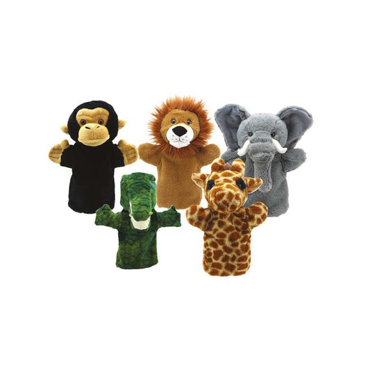 African Animals Puppet Set Of 5