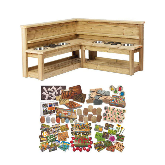 Corner Kitchen plus Outdoor Maths Kit PT1144
