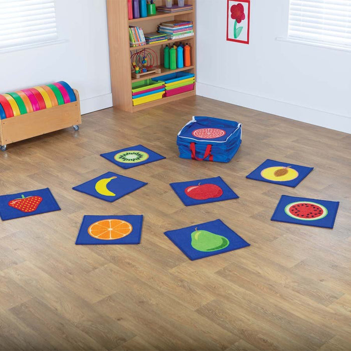 Fruit Mini Placement Carpets Pack Of 32