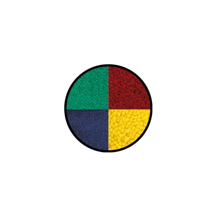 Round Quadrant Colour Soft Mat 4M Dia