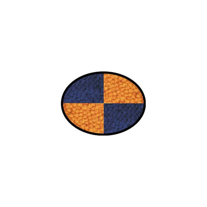 Oval 50/50 Colour Soft Mat 2M X 1.5M