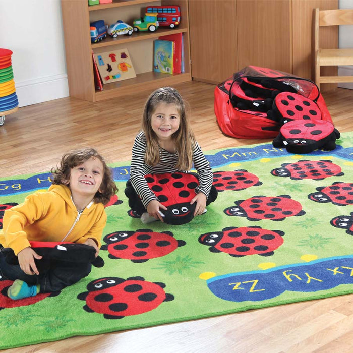 Back To Nature Chloe Caterpillar Numeracy & Literacy Carpet
