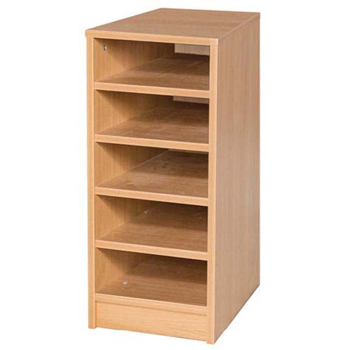 Smart Storage 5 Space Fixed Shelf A4 Paper Tower