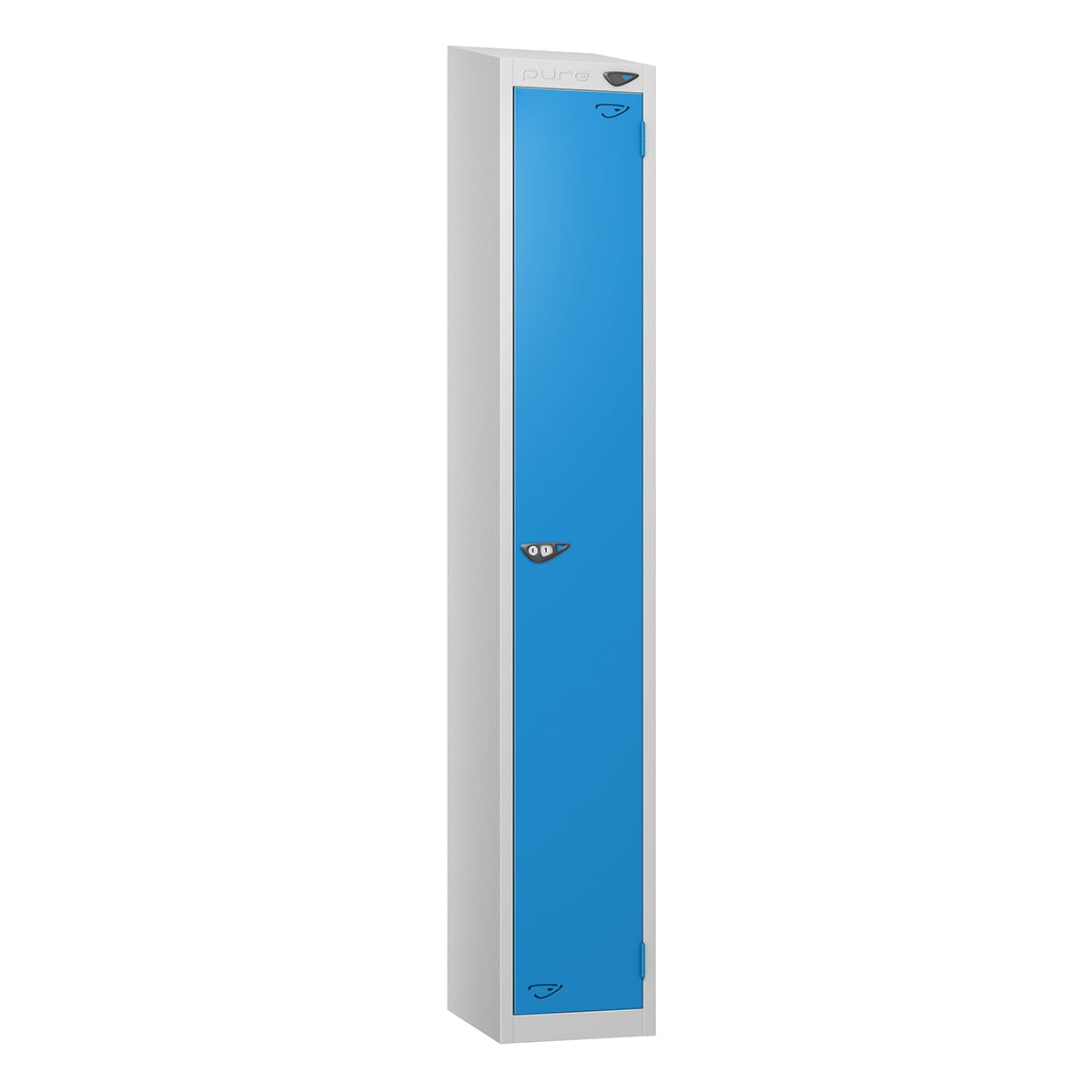 Pure Prime 1 Door Sloping Top Locker H1950/1800xW380xD450mm