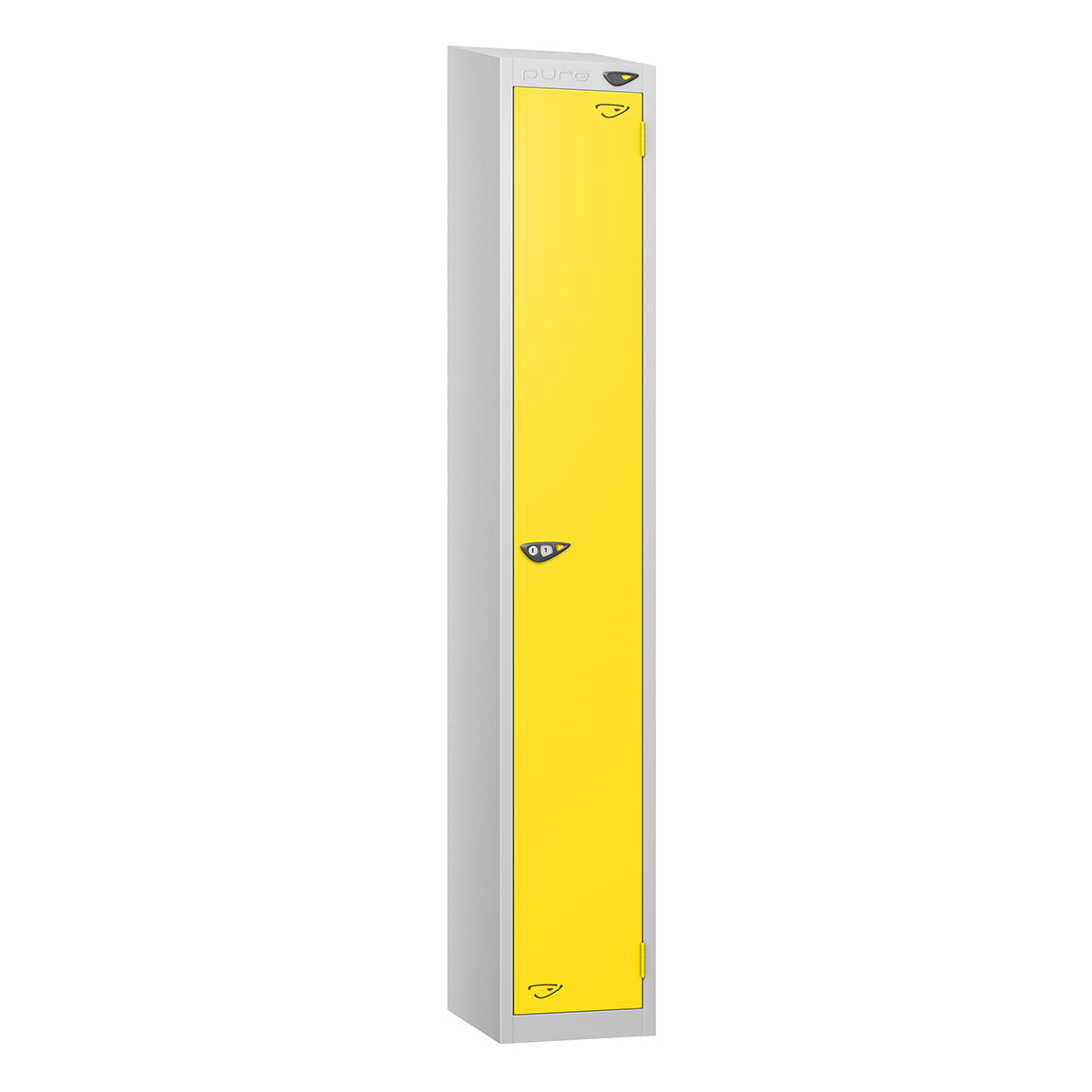 Pure Prime 1 Door Sloping Top Locker H1950/1800xW380xD450mm