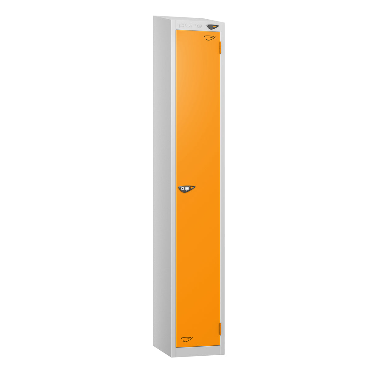 Pure Prime 1 Door Sloping Top Locker H1950/1800xW380xD450mm