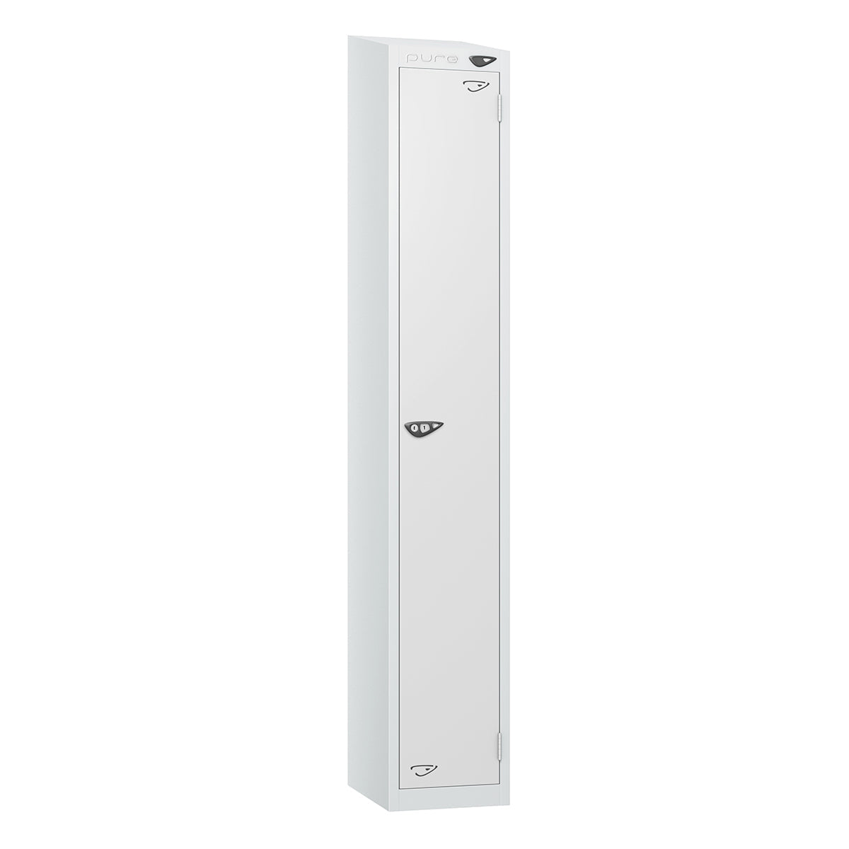 Pure Prime 1 Door Sloping Top Locker H1950/1800xW380xD450mm