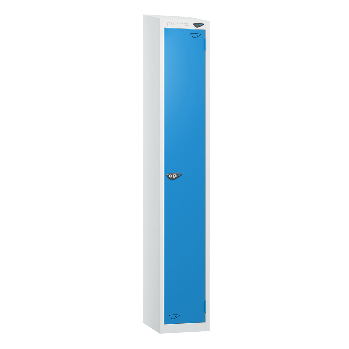 Pure Prime 1 Door Sloping Top Locker H1950/1800xW380xD450mm