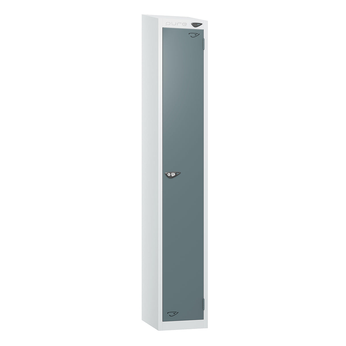 Pure Prime 1 Door Sloping Top Locker H1950/1800xW380xD450mm