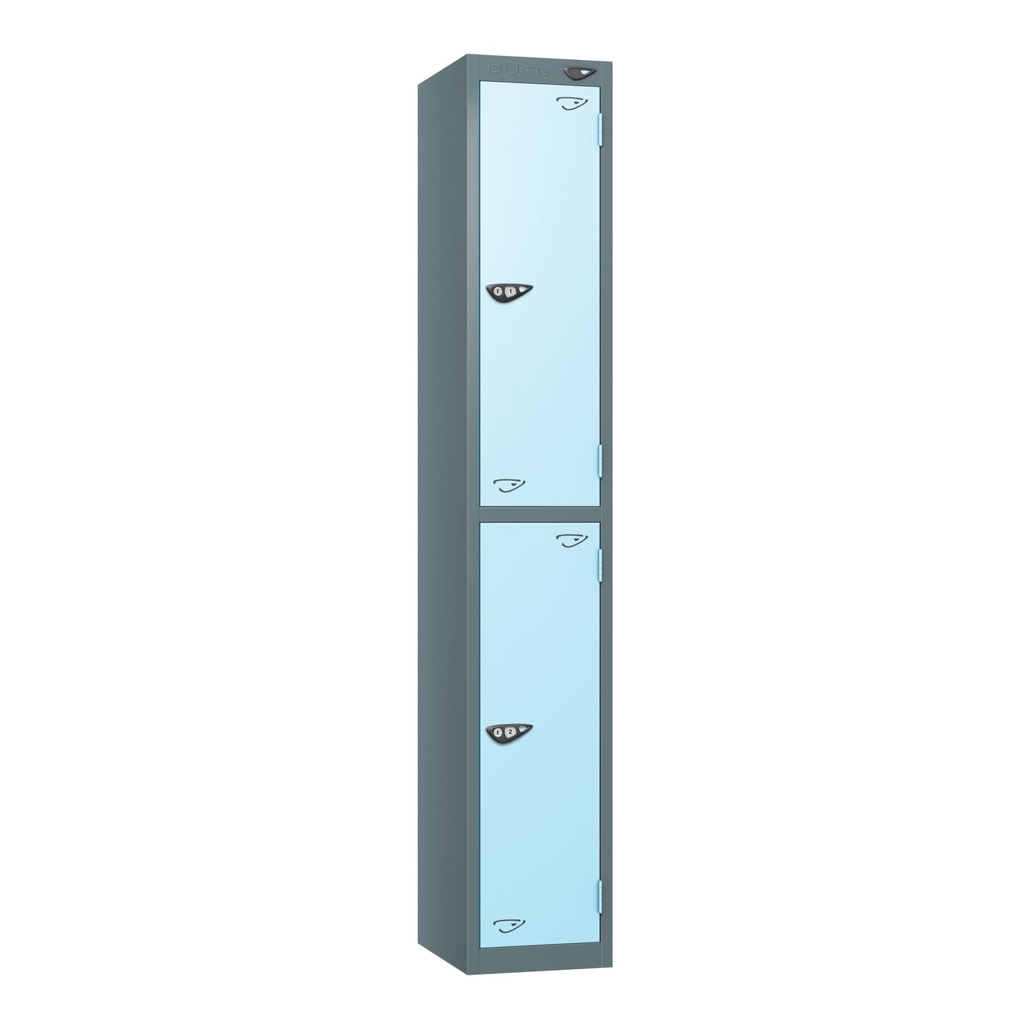 Pure Prime 2 Door Locker H1800xW300xD450mm