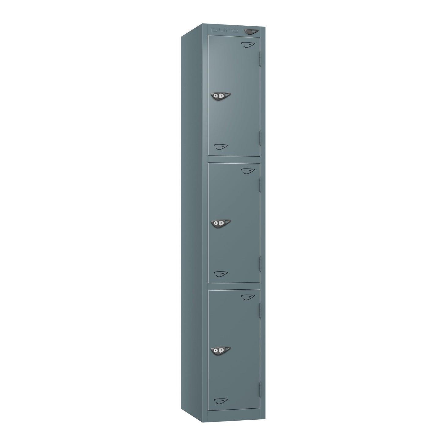 Pure Prime 3 Door Locker H1800xW300xD380mm