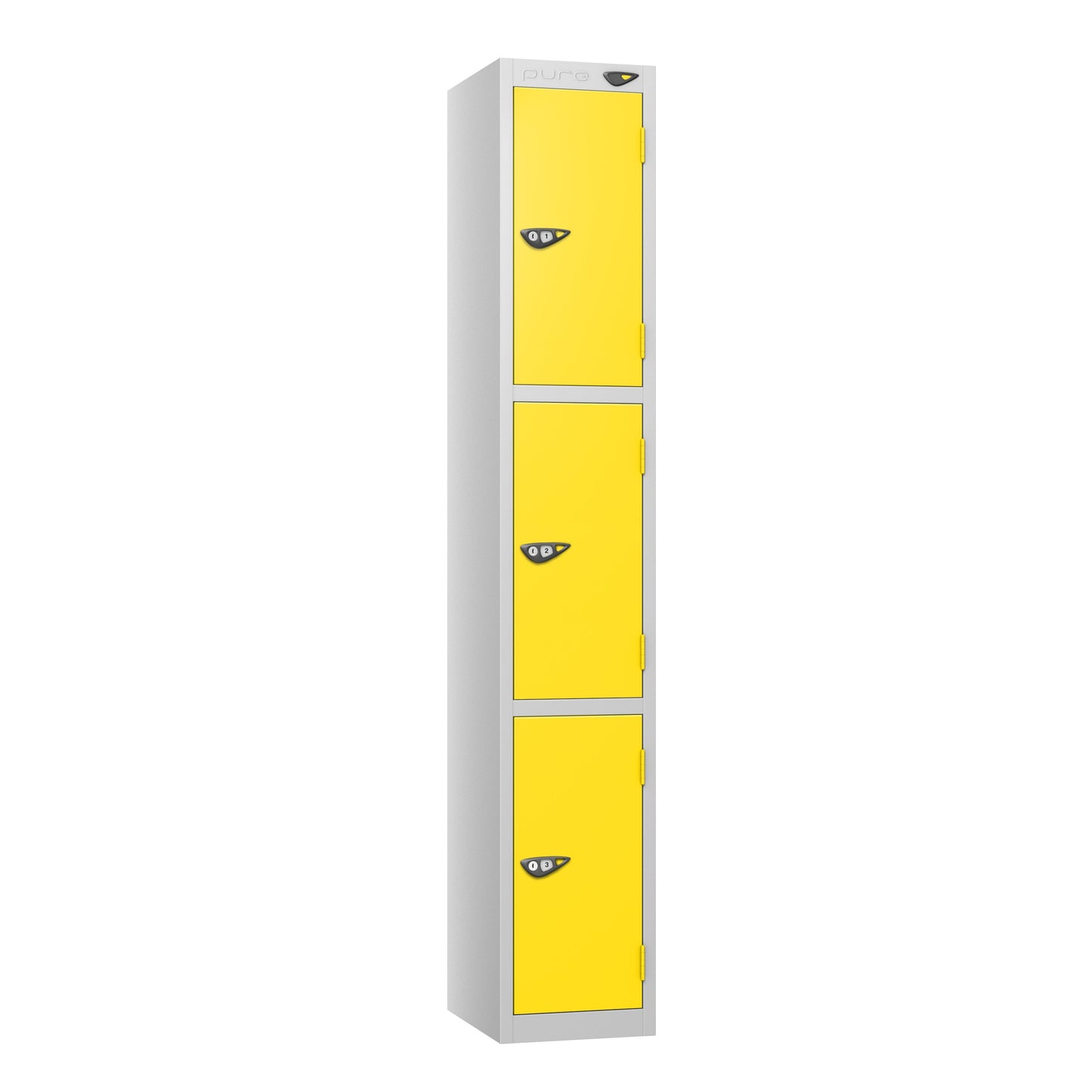 Pure Prime 3 Door Locker H1800xW300xD380mm