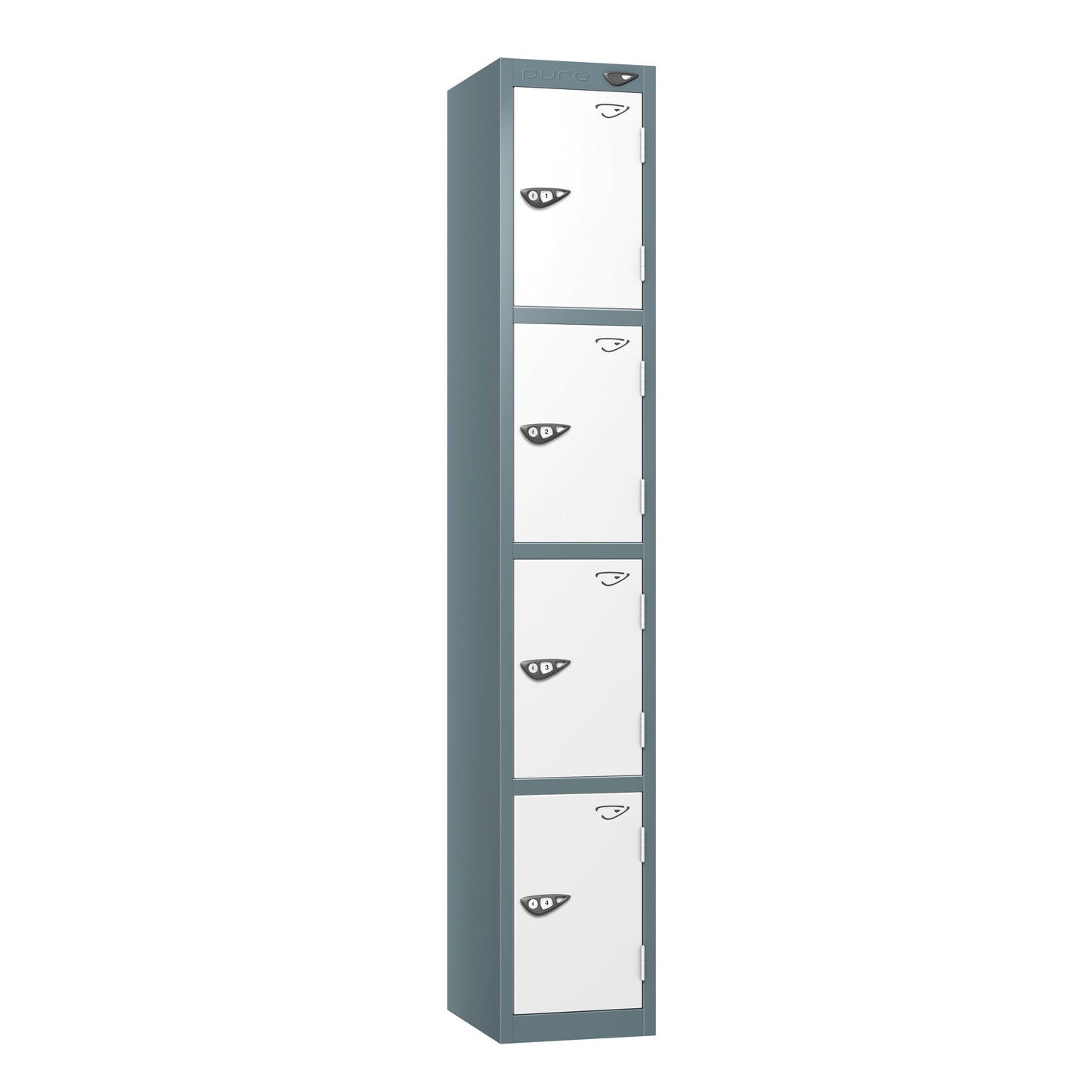 Pure Prime 4 Door Locker H1800xW450xD450mm