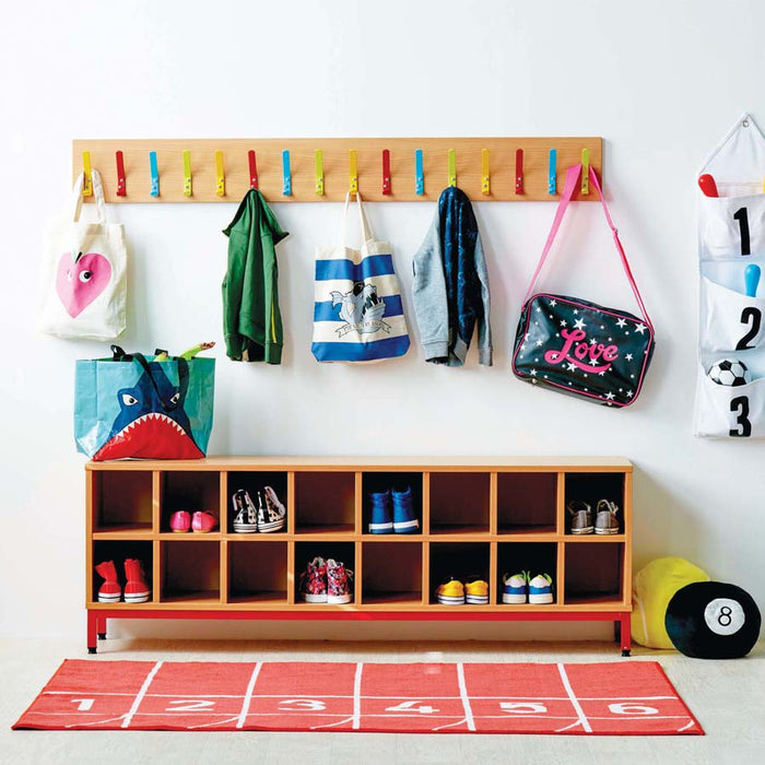 Bubblegum Pack Of 10 Assorted Coat Hooks