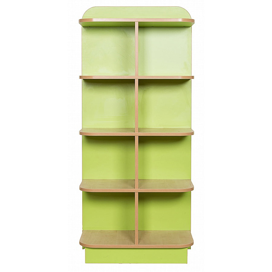KubbyClass® D-End Cap Library Bookcase (6 Heights)