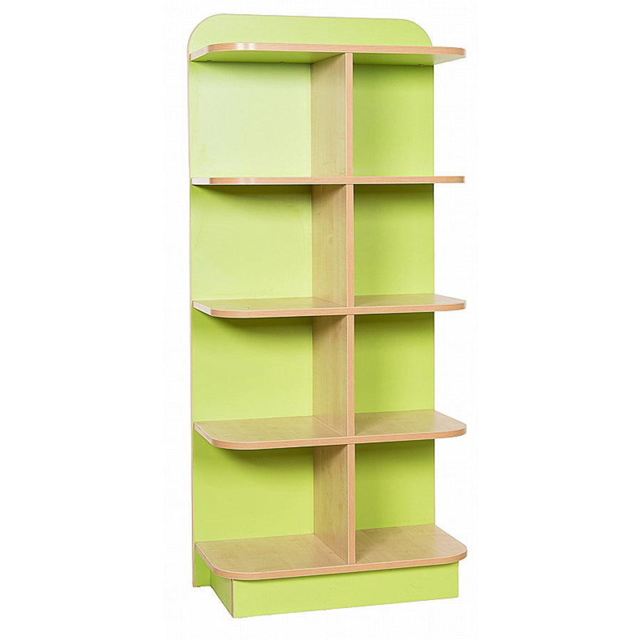 KubbyClass® D-End Cap Library Bookcase (6 Heights)