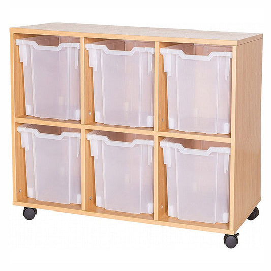 Smart Storage 6 Jumbo Tray Triple Unit