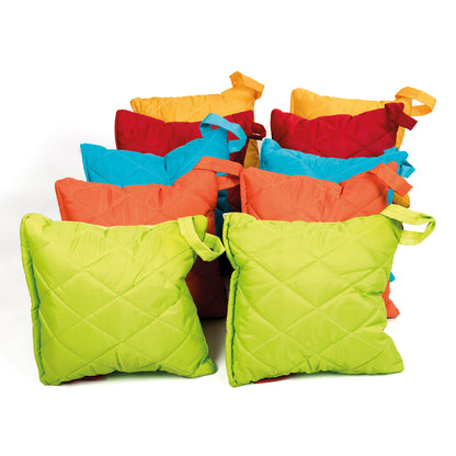 Indoor & Outdoor Floor Cushions (Pack of 10)
