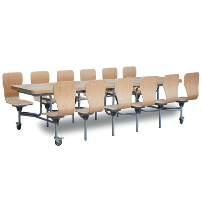 Primo Mobile Folding Dining Unit 12 Seat