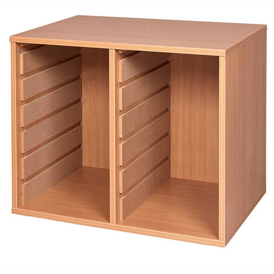 Smart Storage Double Empty Tray Units - Static