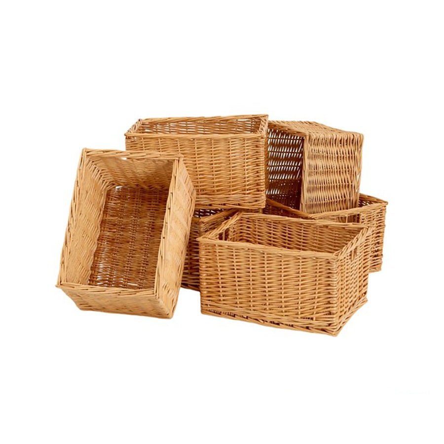 Wicker Basket (Deep Pack Of 6)