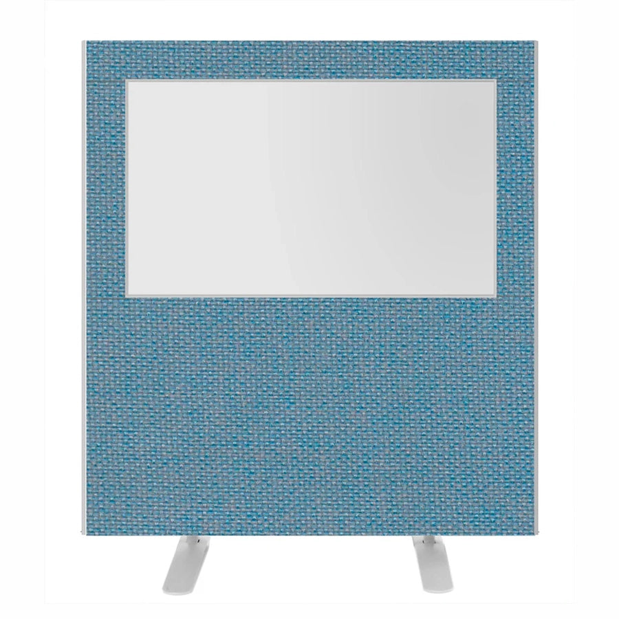 Impulse Plus Clear Half Vision Floor Free Standing Screen (H1200mm)