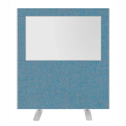 Impulse Plus Clear Half Vision Floor Free Standing Screen (H1200mm)
