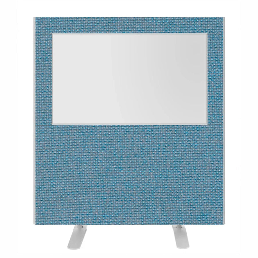 Impulse Plus Clear Half Vision Floor Free Standing Screen (H1200mm)