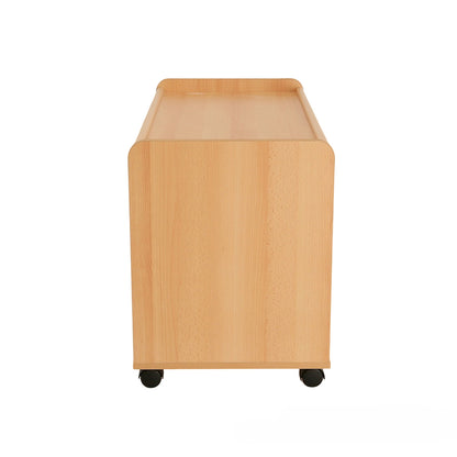 6 Horiz Storage Unit With Clear Trays Static/Mobile